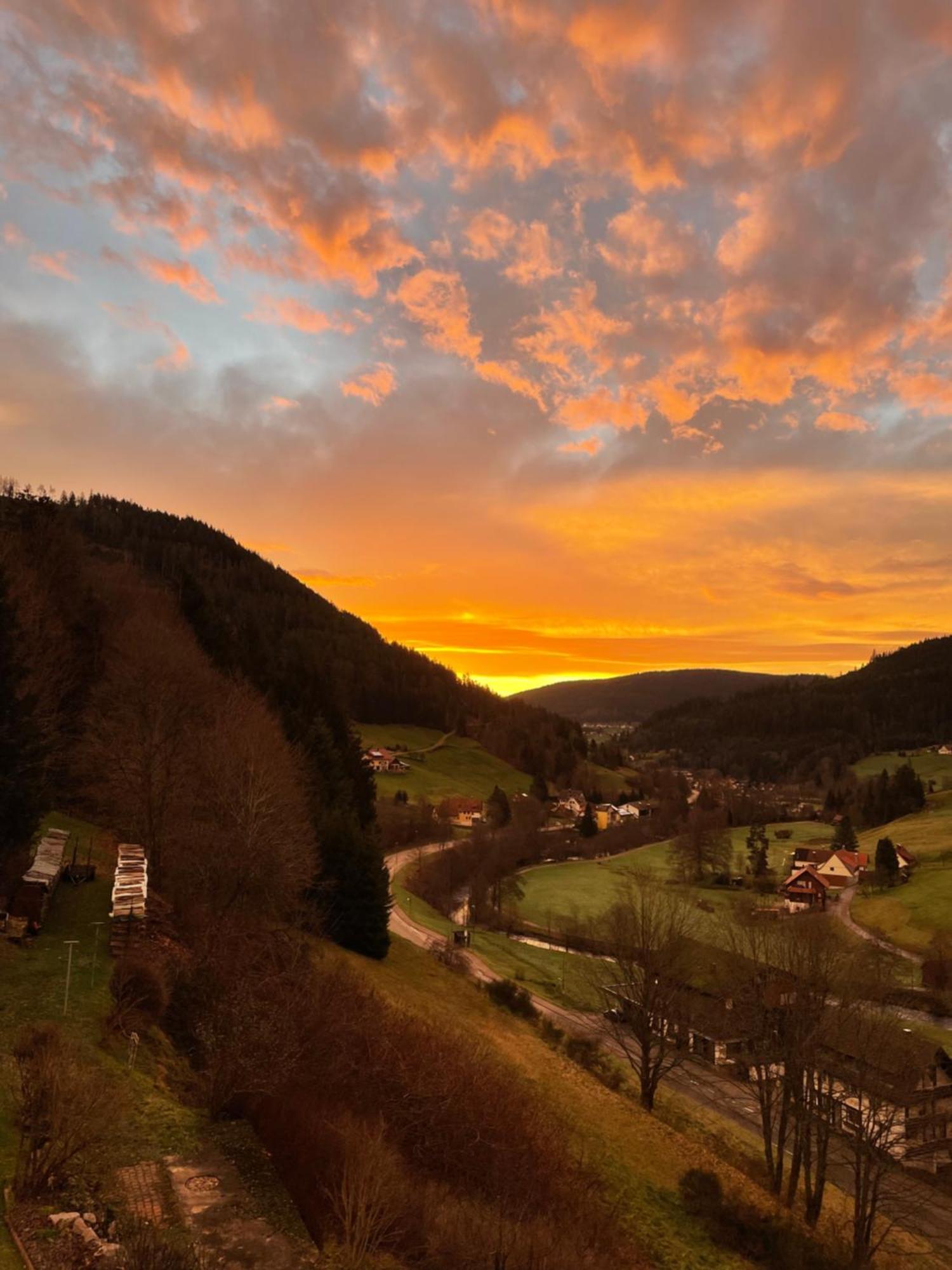 Апартаменты Altes Berghaus Obertal  Экстерьер фото